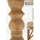 Gray Pine Round Dining Table | Living Essentials Chelsea