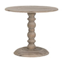 Gray Pine Round Dining Table | Living Essentials Chelsea