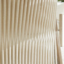 Oak Framed White Cushion Club Chair | Living Essentials Harbor