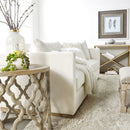 Crisscross Oak Console Table | Living Essentials Cellar