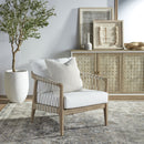 4-Door Woven Style Oak Sideboard | Living Essentials Weave