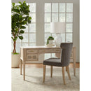 Gray Oak 5-Drawer Desk | Living Essentials Cane