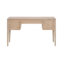 Gray Oak 5-Drawer Desk | Living Essentials Cane