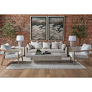 Whitewashed Pine Wood Coffee Table | Living Essentials Montauk