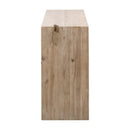 Natural Pine Wood Console Table | Living Essentials Reed
