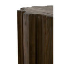 Fluted Pine Accent Table | Living Essentials Roma