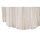 Fluted Pine Accent Table | Living Essentials Roma
