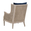 Natural Birch Wood Lounge Chair | Living Essentials Churchill