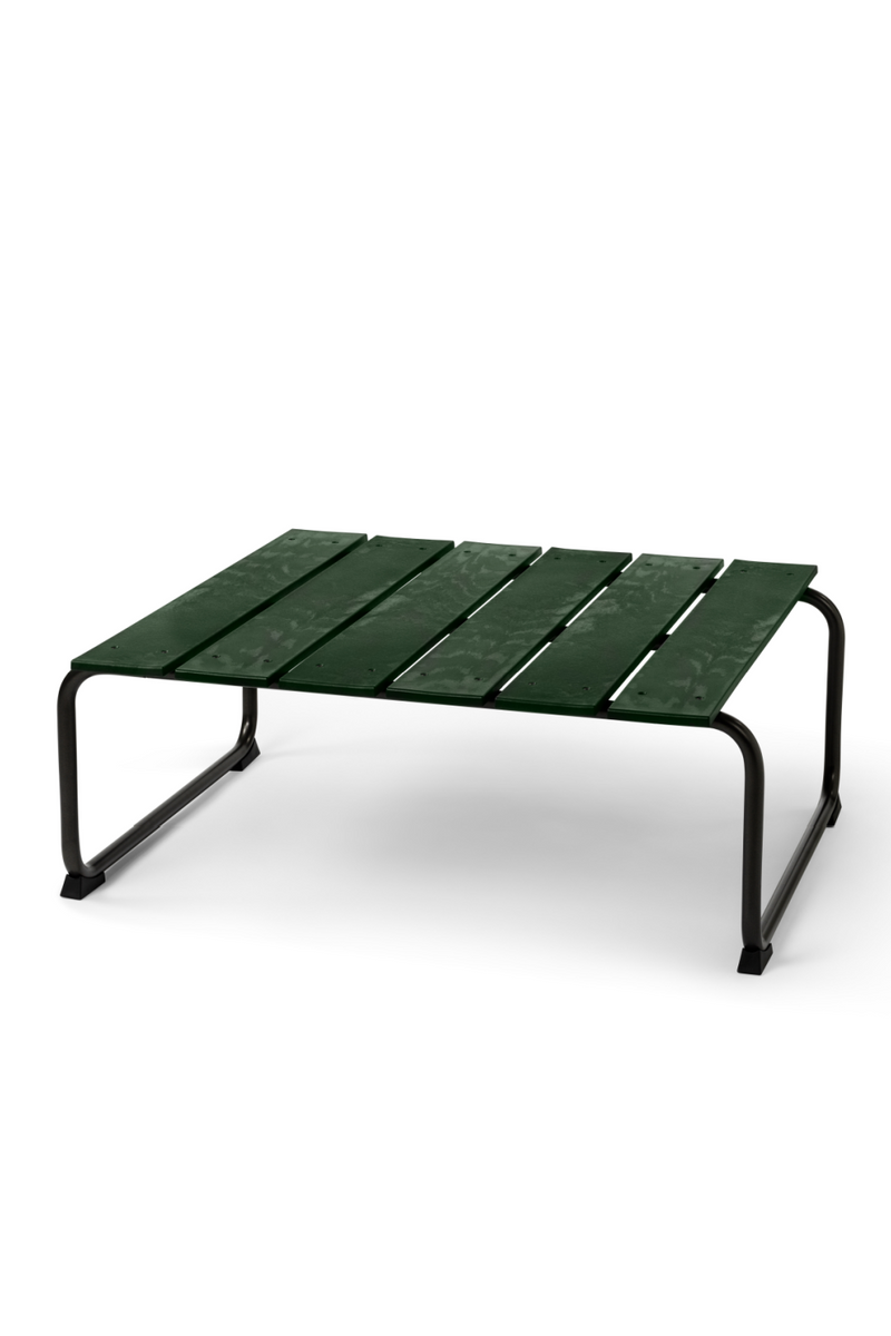 Green Slatted Outdoor Lounge Table | Mater Ocean | Oroatrade.com