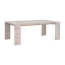 Natural Acacia Extendable Dining Table | Living Essentials Tropea