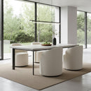 Outdoor Swivel Dining Chair | Novi Living Sylvie | Oroa.com