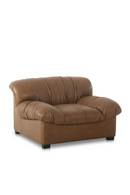 Vintage-Inspired Wrinkled Lounge Chair | Novi Living Halston | Oroatrade.com