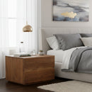 Solid Acacia 2-Drawer Nightstand | Novi Living Watson