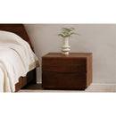 Solid Acacia 2-Drawer Nightstand | Novi Living Watson