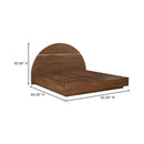 Hospitality furniture - Arched Acacia Wood Bed - www.oroatrade.com