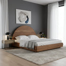 Hospitality furniture - Arched Acacia Wood Bed - www.oroatrade.com