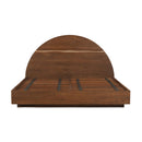 Hospitality furniture - Arched Acacia Wood Bed - www.oroatrade.com