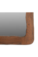 Hospitality furniture - Brown Acacia Wood Mirror - www.oroatrade.com