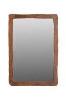 Hospitality furniture - Brown Acacia Wood Mirror - www.oroatrade.com