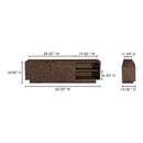 Acacia 2-Door Media Cabinet | Novi Living Easton