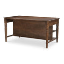 Acacia 3-Drawer Kitchen Island | Novi Living Russet