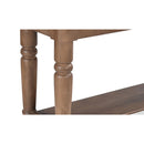 2-Drawer Acacia Console Table | Novi Living Russet