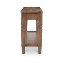 2-Drawer Acacia Console Table | Novi Living Russet