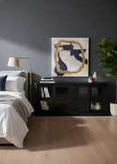 Hospitality furniture - Black 4-Sliding Door Sideboard - www.oroatrade.com
