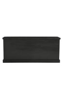 Hospitality furniture - Black 4-Sliding Door Sideboard - www.oroatrade.com