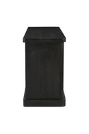 Hospitality furniture - Black 4-Sliding Door Sideboard - www.oroatrade.com