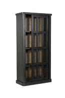 Hospitality furniture - Black Sliding-Door Tall Cabinet - www.oroatrade.com