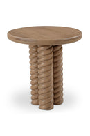 Contract furniture - Oak Turned-Leg Side Table - www.oroatrade.com