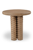 Contract furniture - Oak Turned-Leg Side Table - www.oroatrade.com
