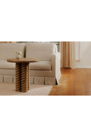 Contract furniture - Oak Turned-Leg Side Table - www.oroatrade.com