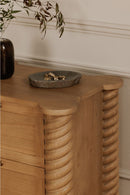 Contract furniture - Oak Turned-Leg 2-Drawer Nightstand - www.oroatrade.com