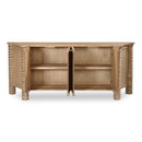 Oak Turned-Leg 4-Door Sideboard | Novi Living Treccia
