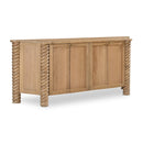 Oak Turned-Leg 4-Door Sideboard | Novi Living Treccia