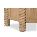 Oak Turned-Leg 4-Door Sideboard | Novi Living Treccia