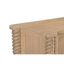 Oak Turned-Leg 4-Door Sideboard | Novi Living Treccia