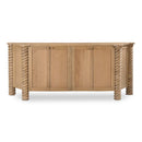 Oak Turned-Leg 4-Door Sideboard | Novi Living Treccia