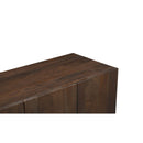 Neem Wood 6-Door Media Unit | Novi Living Hadley