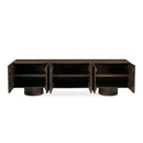Neem Wood 6-Door Media Unit | Novi Living Hadley