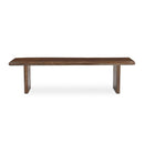 Brown Acacia Wood Dining Bench | Novi Living Lila