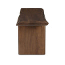 Brown Acacia Wood Dining Bench | Novi Living Lila