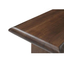 Brown Acacia Wood Dining Bench | Novi Living Lila