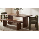 Brown Acacia Wood Dining Bench | Novi Living Lila