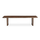 Brown Acacia Wood Dining Bench | Novi Living Lila