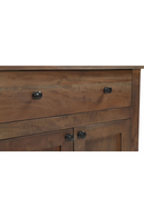 Wooden 2-Door Charging Nightstand | Novi Living Gene | Oroatrade.com