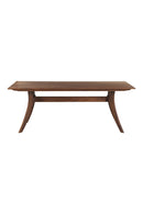 Contract furniture - Walnut Rectangular Dining Table - www.oroatrade.com