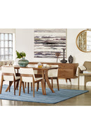 Contract furniture - Walnut Rectangular Dining Table - www.oroatrade.com